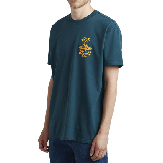 RVCA Ανδρική κοντομάνικη μπλούζα Paradise Records - T-Shirt for Men